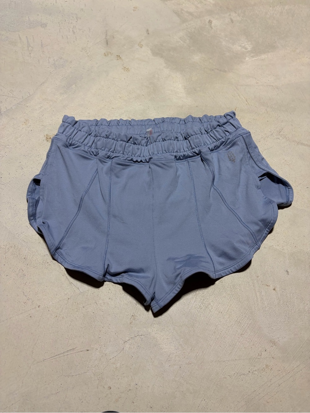 Free people movement FP Women's Light Blue Active Shorts large